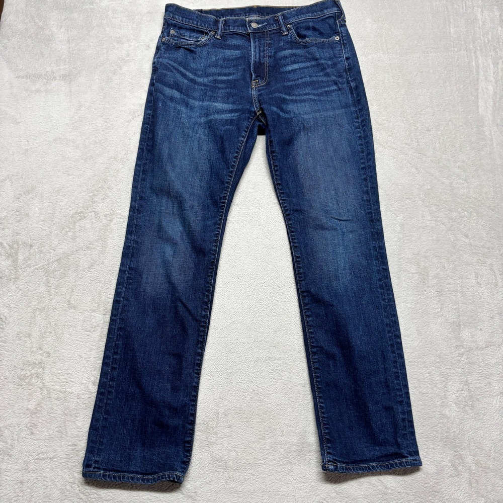 Abercrombie & Fitch Jeans Mens 32x32 Kennan Straight Blue Stretch